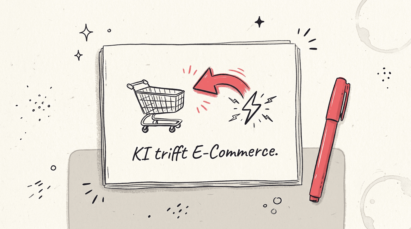 Wie Künstliche Intelligenz den E-Commerce revolutioniert - Titelbild